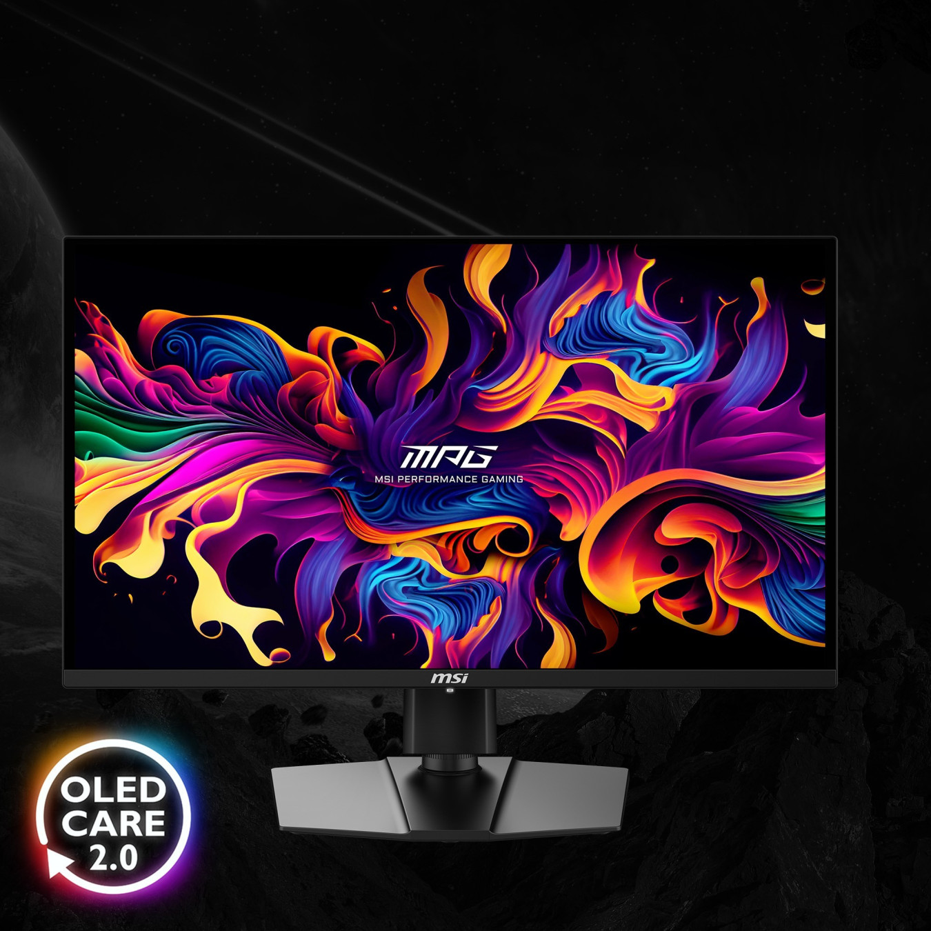 MSI MPG 271QRXDE - 26.5" QD-OLED Gaming Monitor - 2560x1440 QHD, 360Hz, 1ms, Black — Buy in Cyprus with Fast Delivery