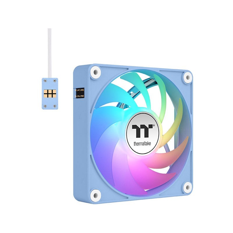 Buy Thermaltake CT120 EX - ARGB Hydrangea Blue 120mm PWM Case Fans (3-Pack) in Cyprus, Nicosia, Limassol, Larnaka, Pafos