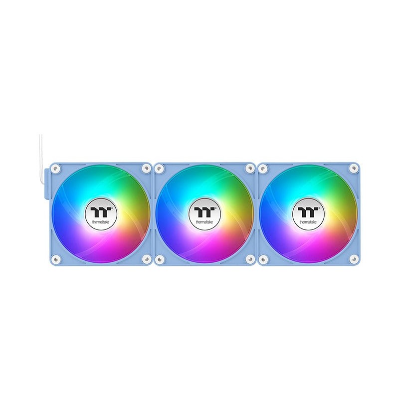 Buy Thermaltake CT120 EX - ARGB Hydrangea Blue 120mm PWM Case Fans (3-Pack) in Cyprus, Nicosia, Limassol, Larnaka, Pafos