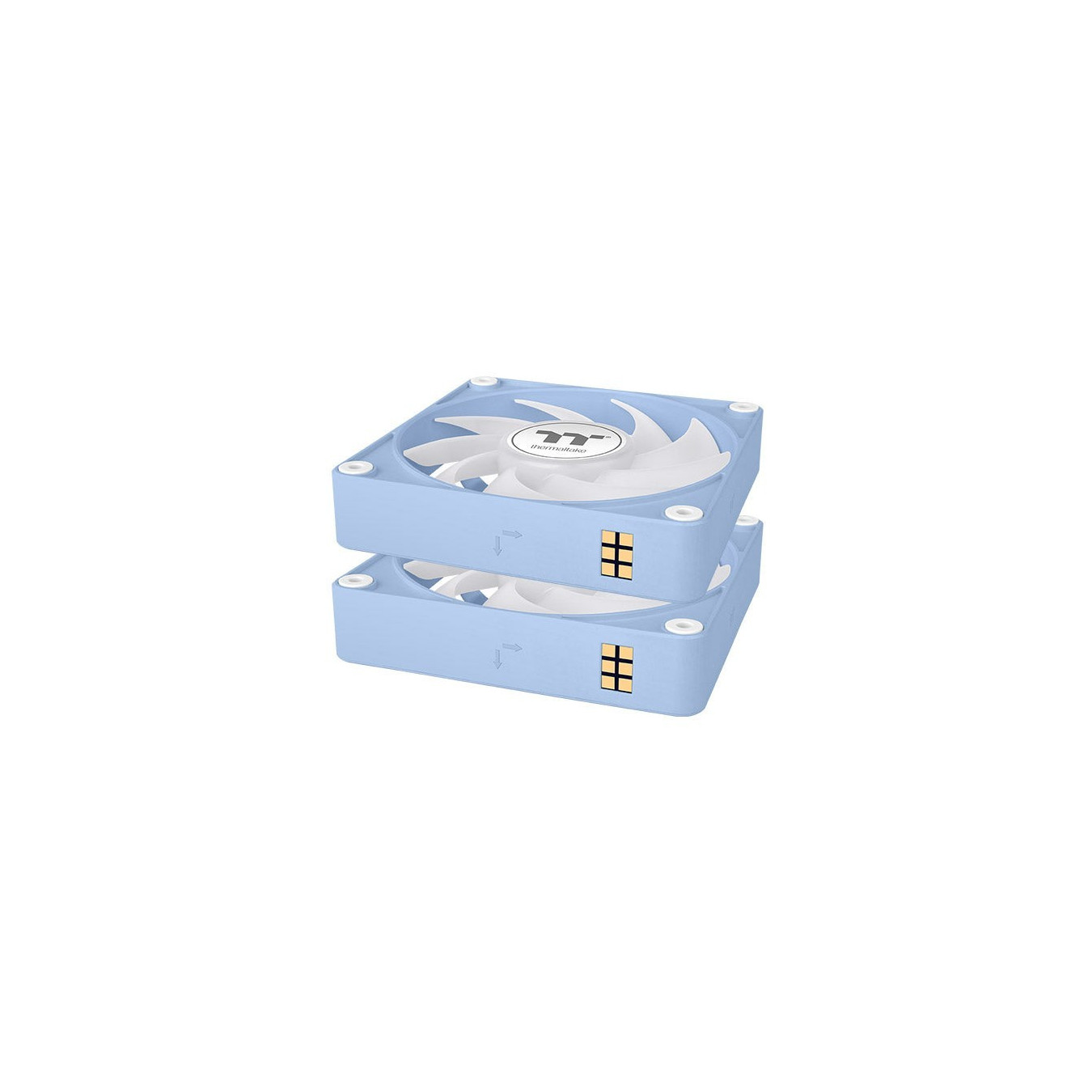 Thermaltake CT120 EX - ARGB Hydrangea Blue 120mm PWM Case Fans (3-Pack) — Buy in Cyprus with Fast Delivery