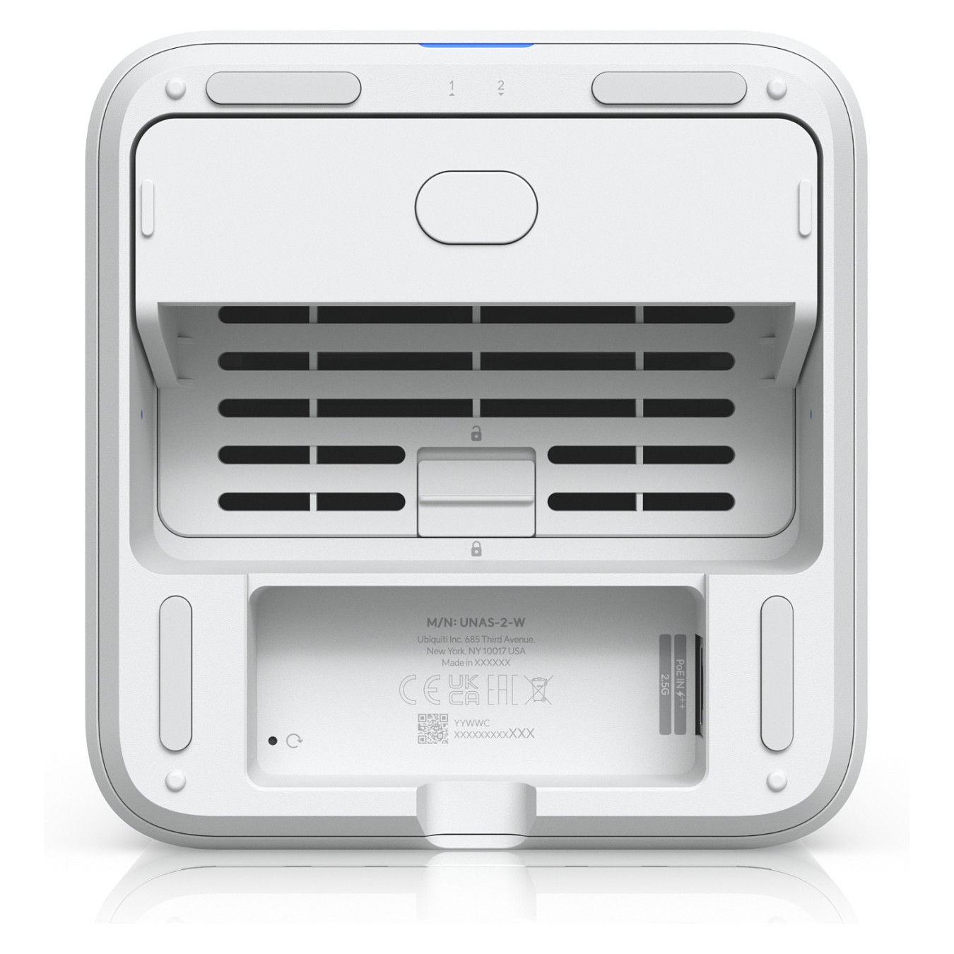 2-bay Ubiquiti UNAS-2-W white — Buy in Cyprus with Fast Delivery