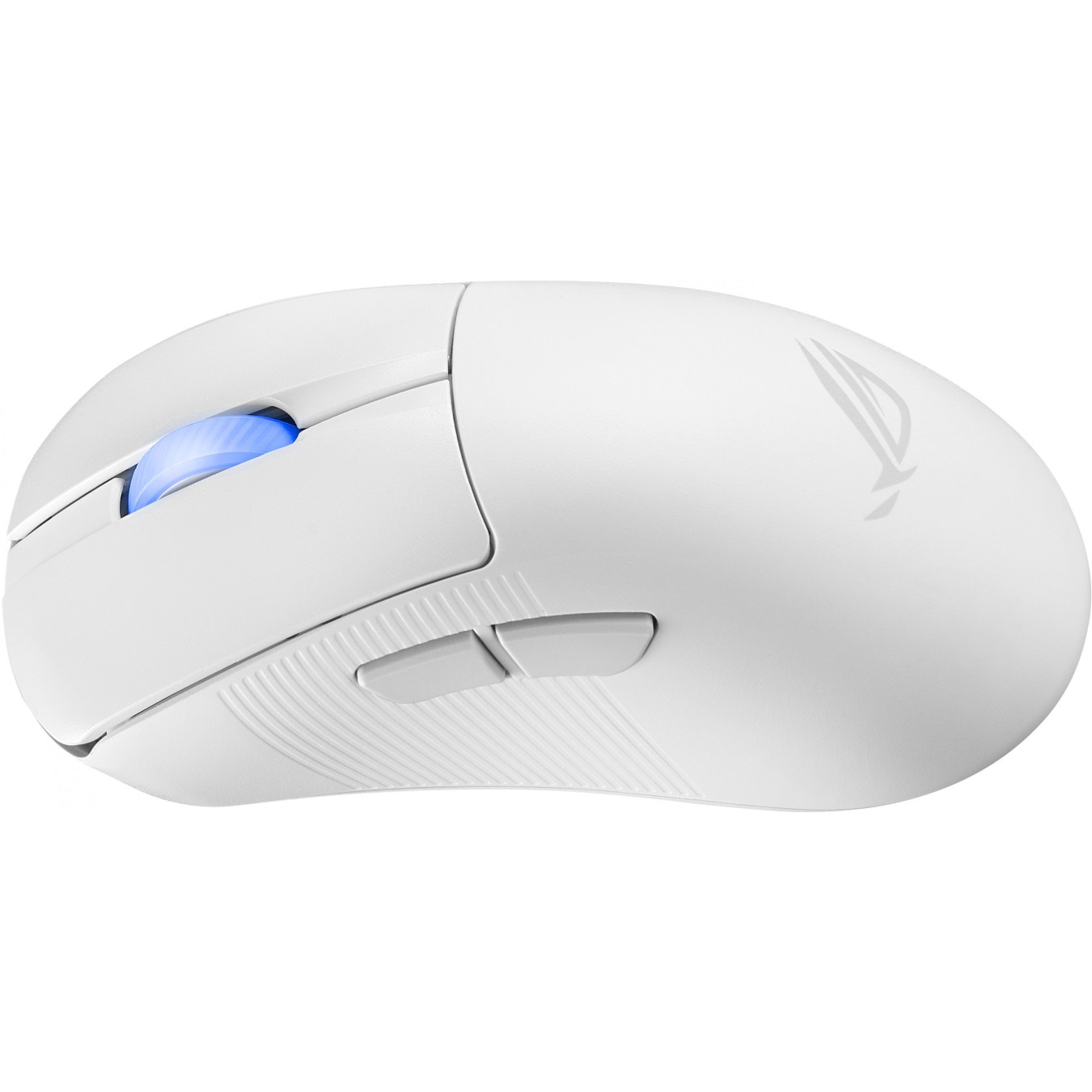 ASUS ROG Keris II Ace Wireless Gaming Mouse - Right-Hand, Tri-Mode (2.4G/BT/USB), 42,000 DPI, White