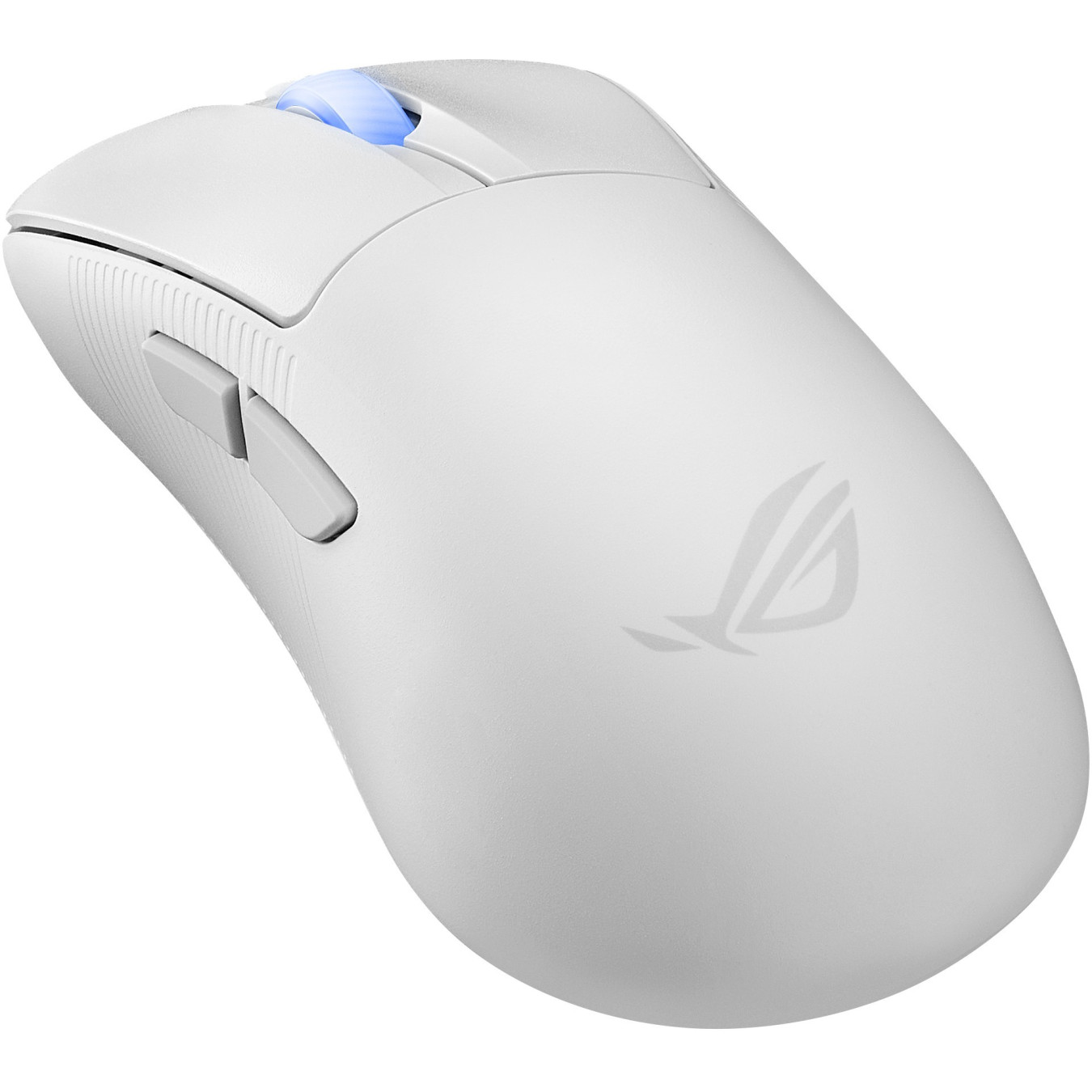 ASUS ROG Keris II Ace Wireless Gaming Mouse - Right-Hand, Tri-Mode (2.4G/BT/USB), 42,000 DPI, White
