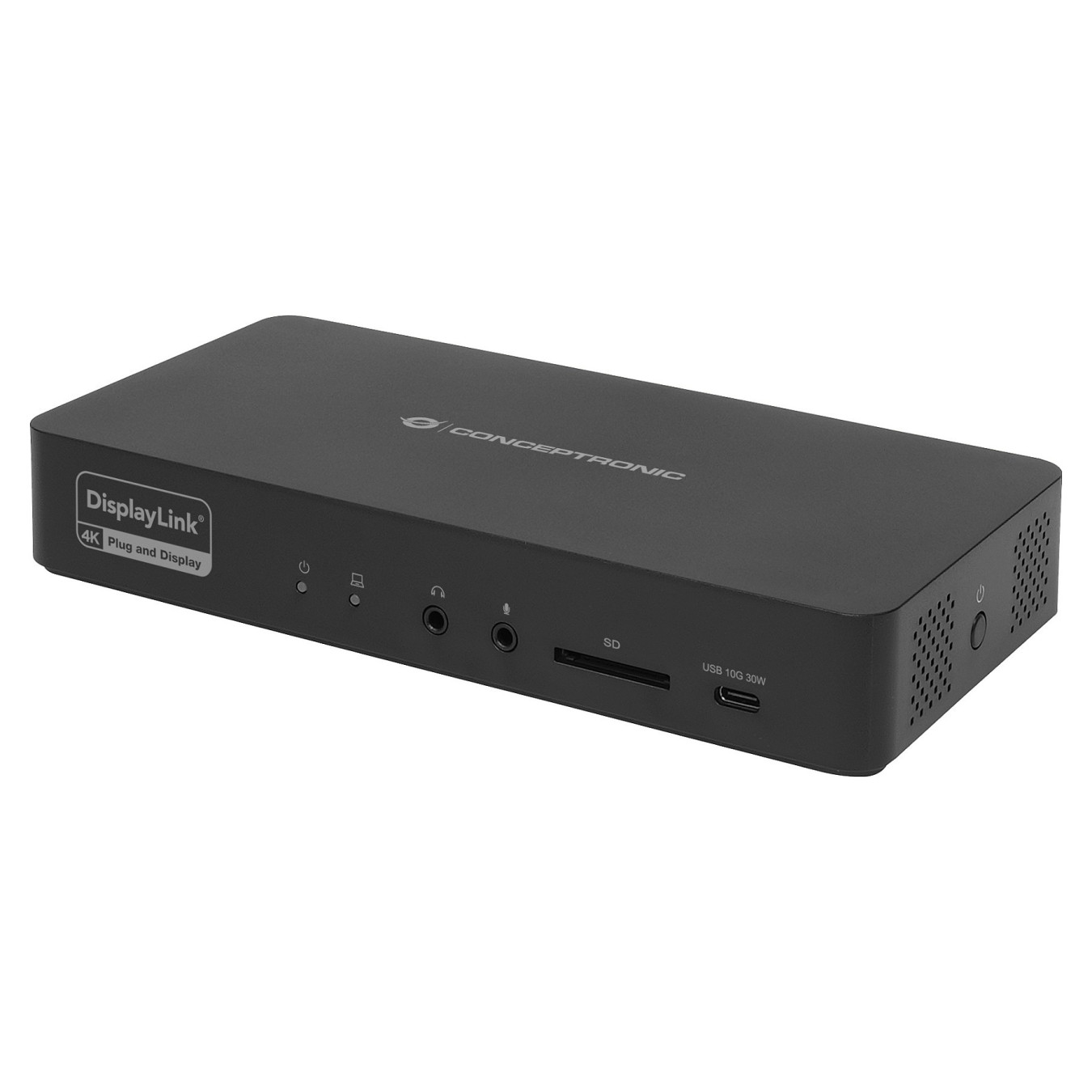 CONCEPTRONIC 17-1 Dock USB-C- to HDMI DP GbE 3xUSB-C + 135W sw — Buy in Cyprus with Fast Delivery