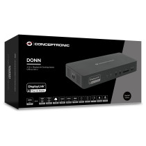 CONCEPTRONIC 17-1 Dock USB-C- to HDMI DP GbE 3xUSB-C + 135W sw — Buy in Cyprus with Fast Delivery