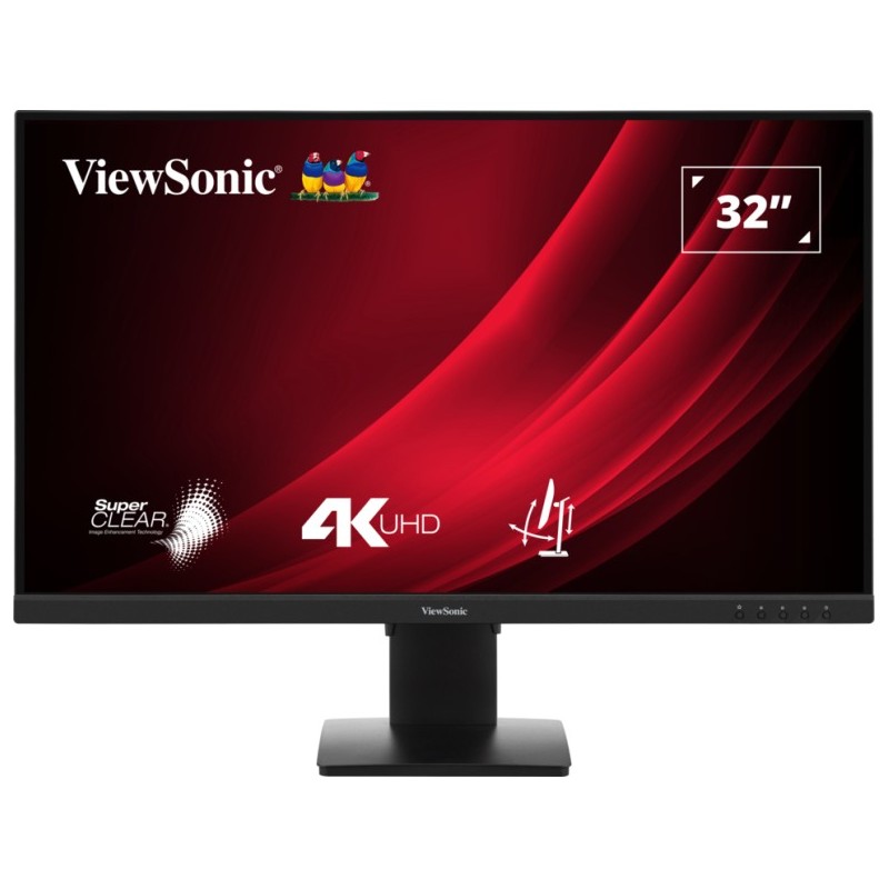 ViewSonic VG3208-4K 32" 4K UHD VA Monitor HDR10 60Hz 4ms 2xHDMI+DP (Boxed) — Buy in Cyprus with Fast Delivery