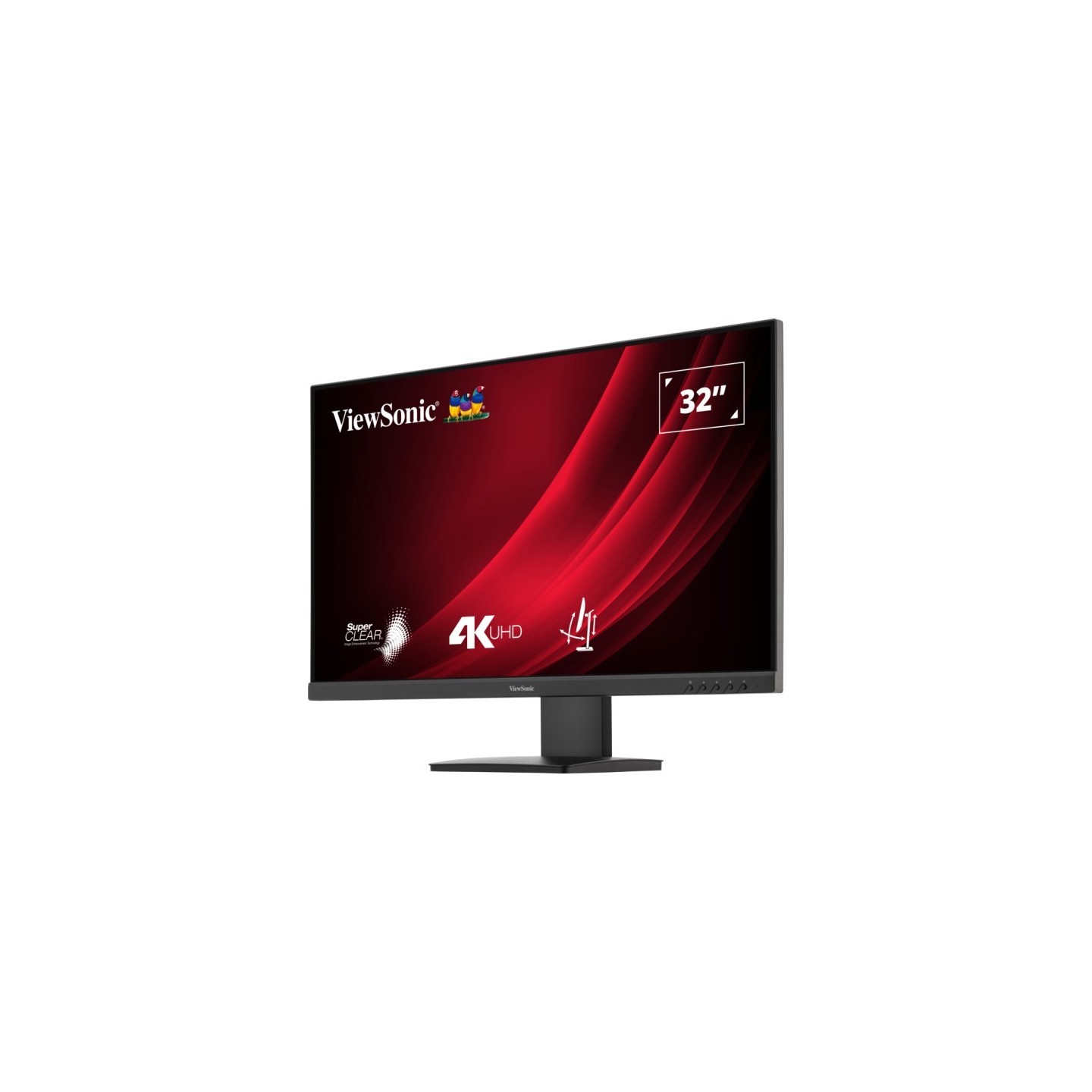 ViewSonic VG3208-4K 32" 4K UHD VA Monitor HDR10 60Hz 4ms 2xHDMI+DP (Boxed) — Buy in Cyprus with Fast Delivery