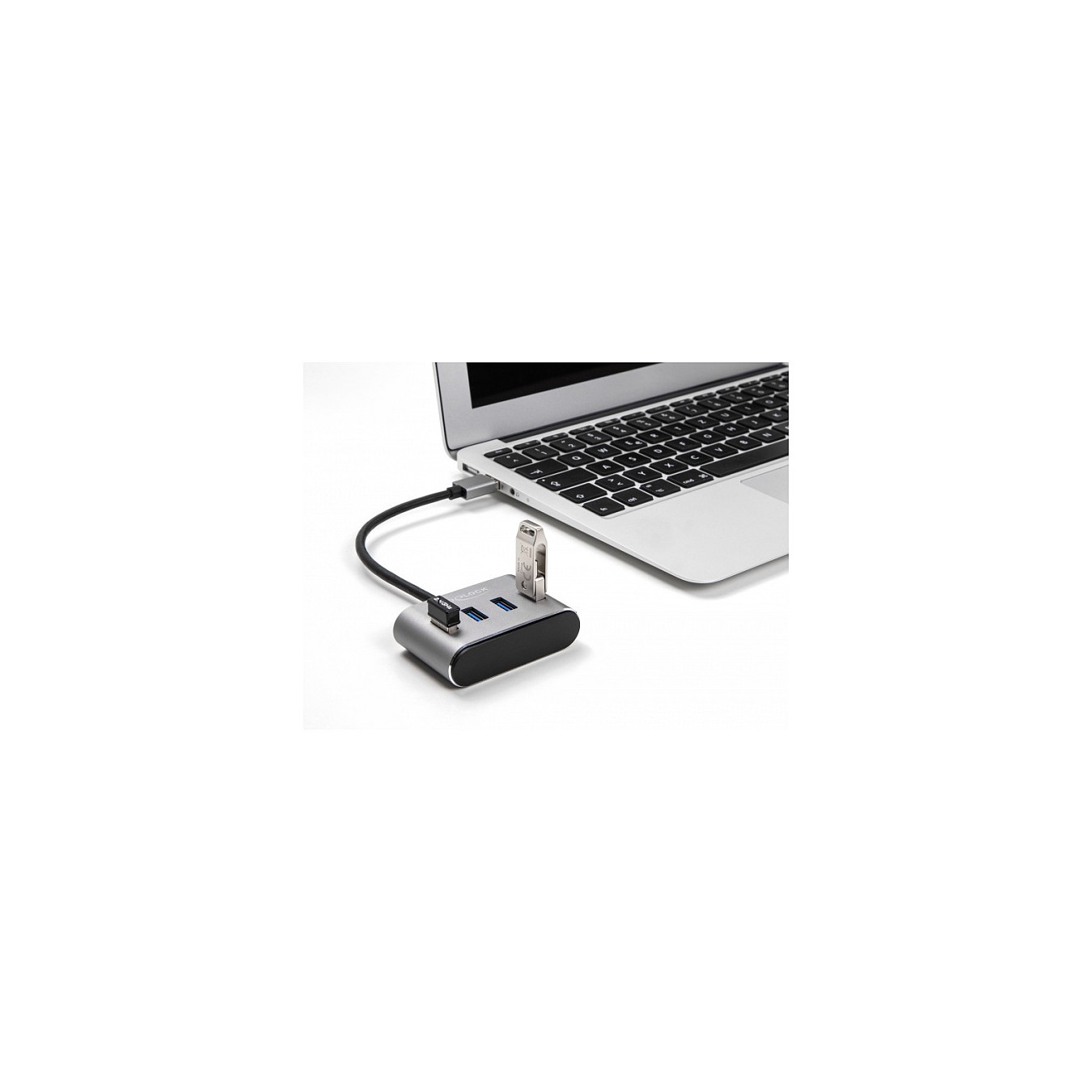 DELOCK 4 Port USB 3.2 Gen 1 Hub mit USB Typ-A Anschluss - USB Typ-A Buchsen oben — Buy in Cyprus with Fast Delivery
