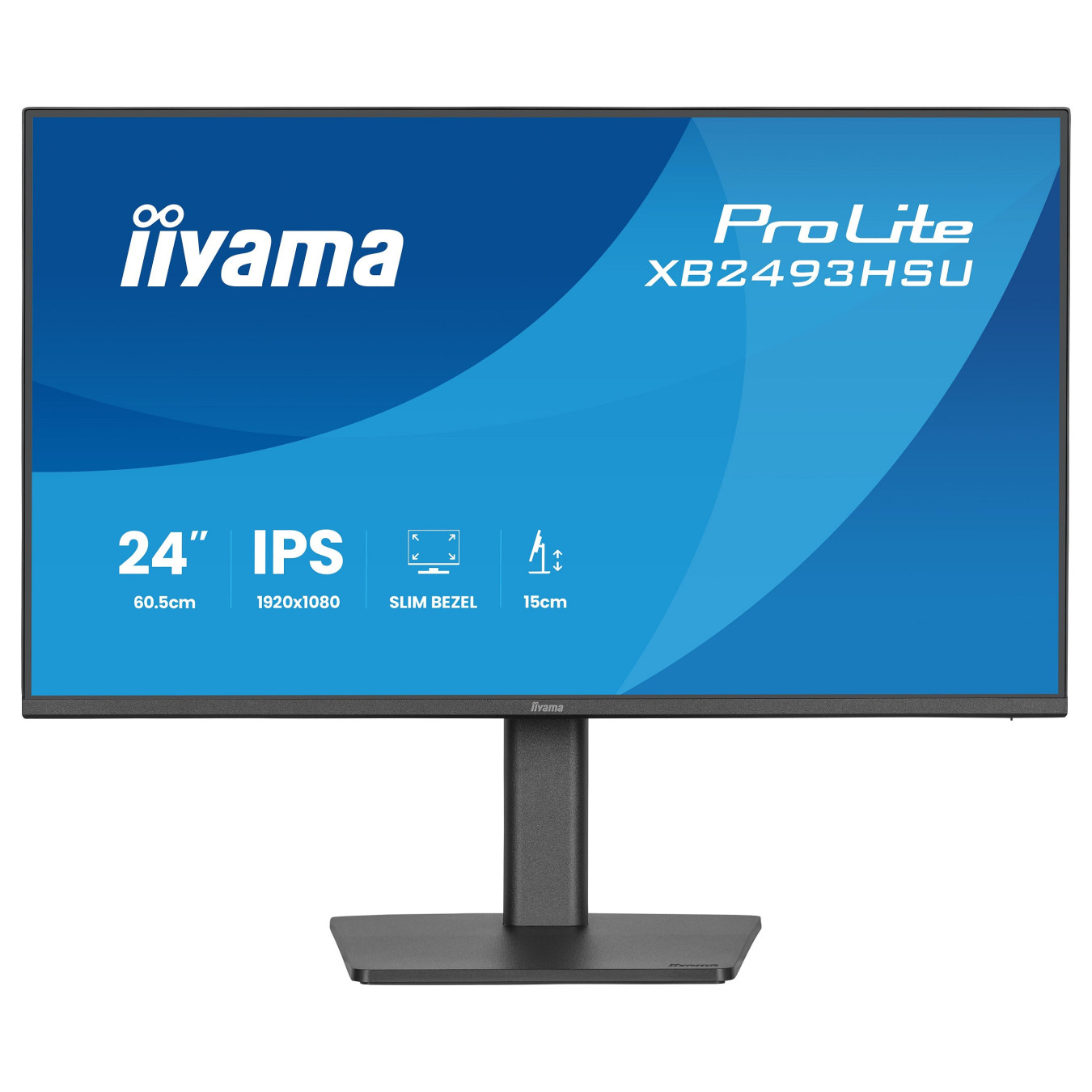 iiyama ProLite XB2493HSU-B1 Monitor 60.5 cm (24') mattschwarz — Buy in Cyprus with Fast Delivery