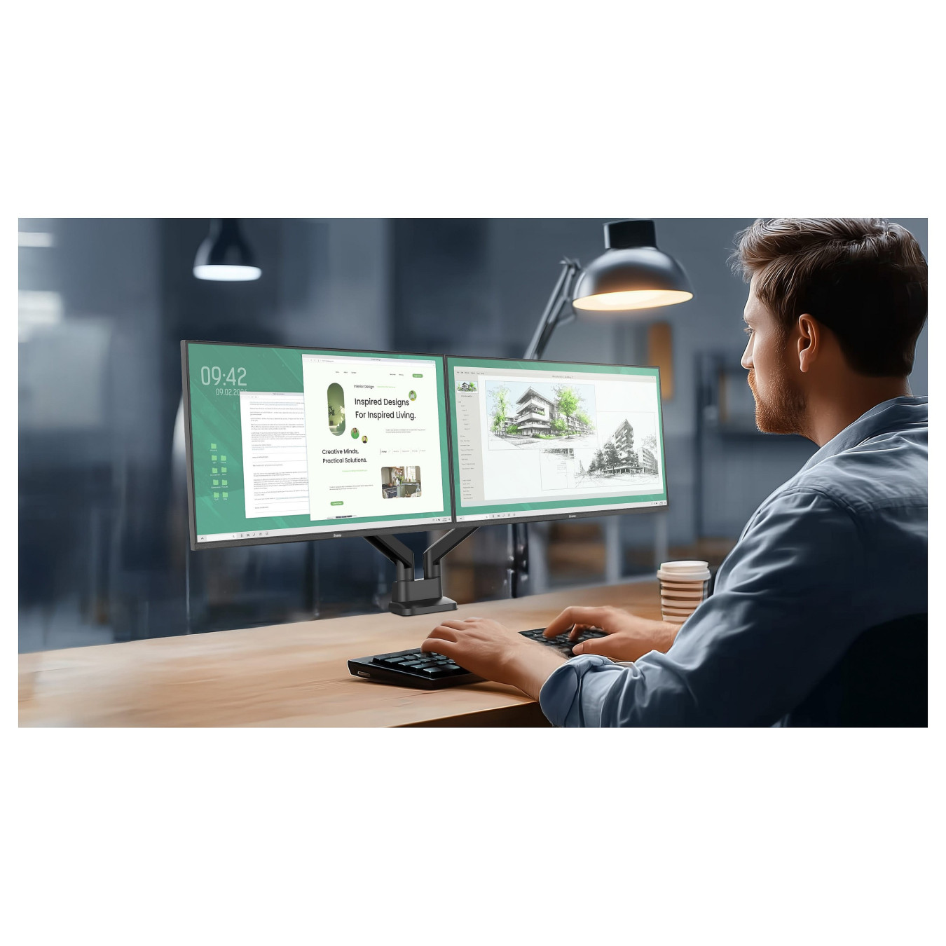 iiyama ProLite XB2493HSU-B1 Monitor 60.5 cm (24') mattschwarz — Buy in Cyprus with Fast Delivery