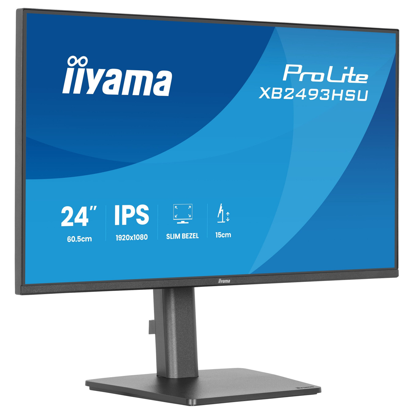 iiyama ProLite XB2493HSU-B1 Monitor 60.5 cm (24') mattschwarz — Buy in Cyprus with Fast Delivery