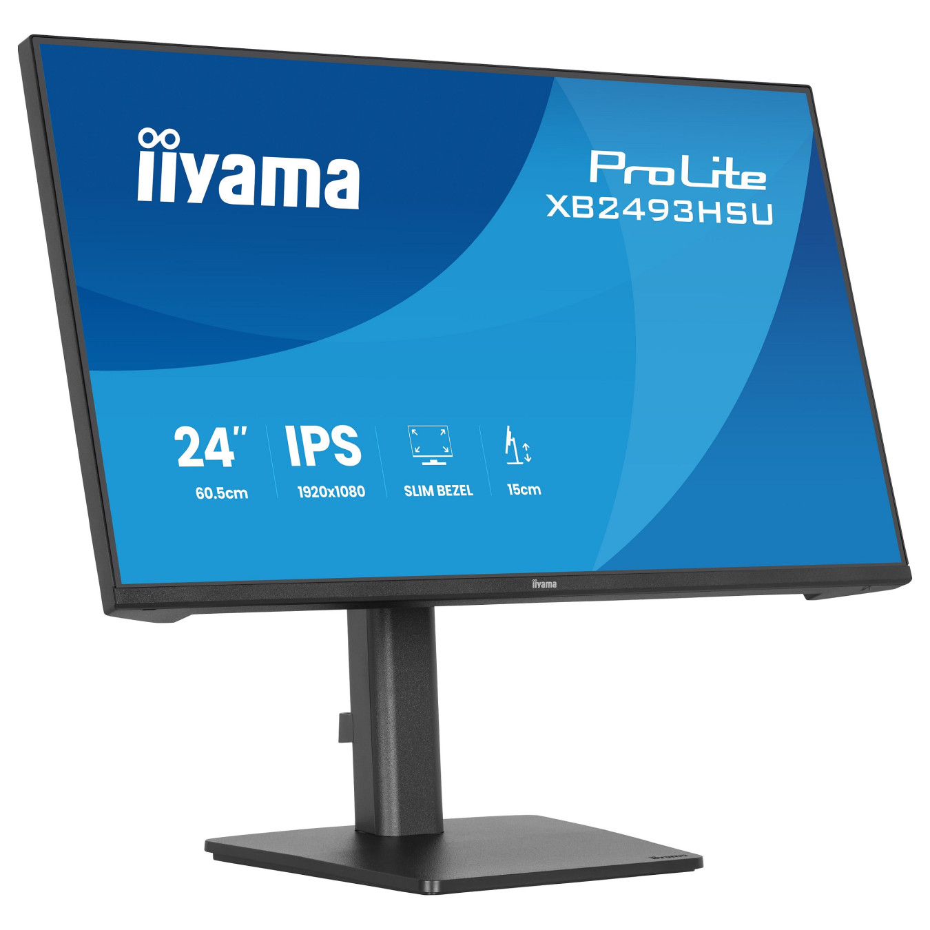 iiyama ProLite XB2493HSU-B1 Monitor 60.5 cm (24') mattschwarz — Buy in Cyprus with Fast Delivery