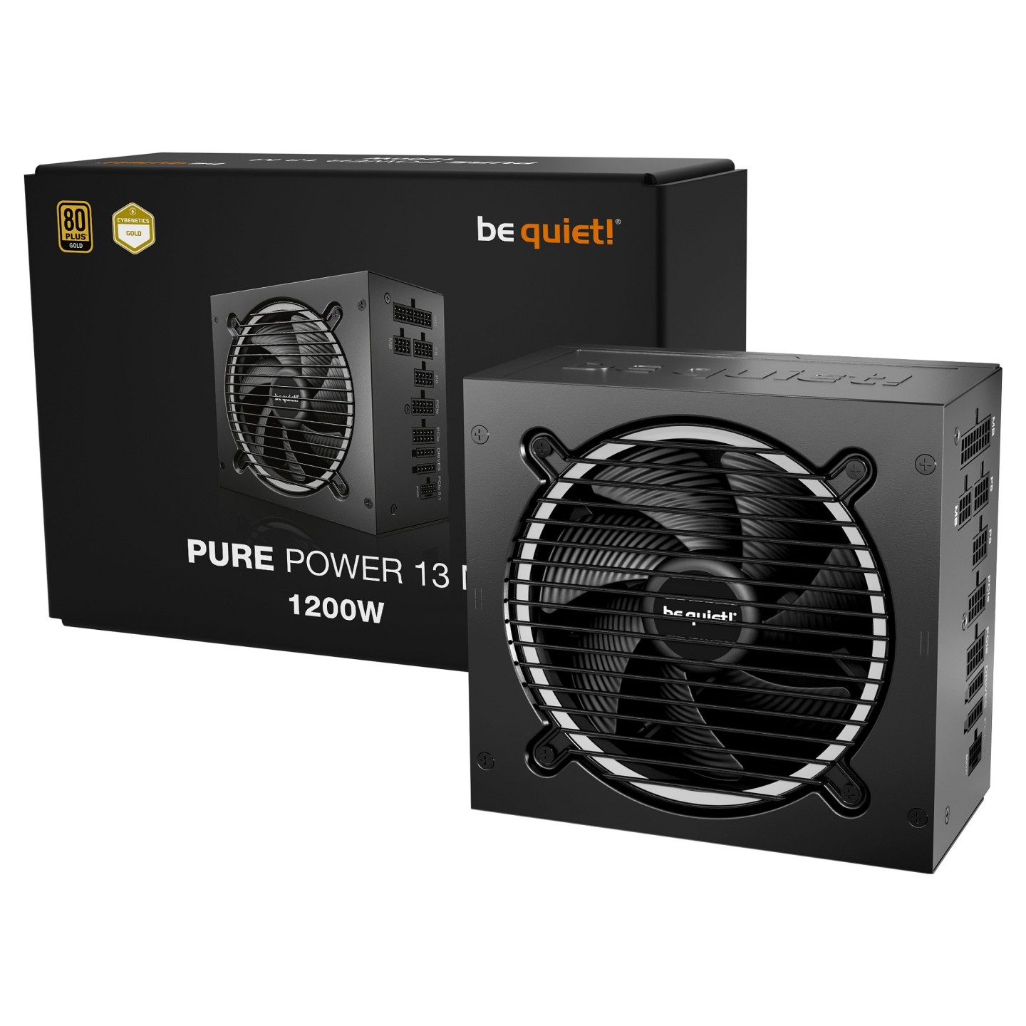 be quiet! Pure Power 13 M 1200W 80+ Gold ATX 3.1 Fully Modular (Boxed) — Buy in Cyprus with Fast Delivery