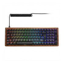 Sharkoon SKILLER SGK50 S2 Wood PBT holz schwarz US-Layout Gateron G Pro 3.0 — Buy in Cyprus with Fast Delivery