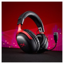 HyperX Cloud III S Wireless Gaming Headset Black/Red (Boxed) — Buy in Cyprus with Fast Delivery