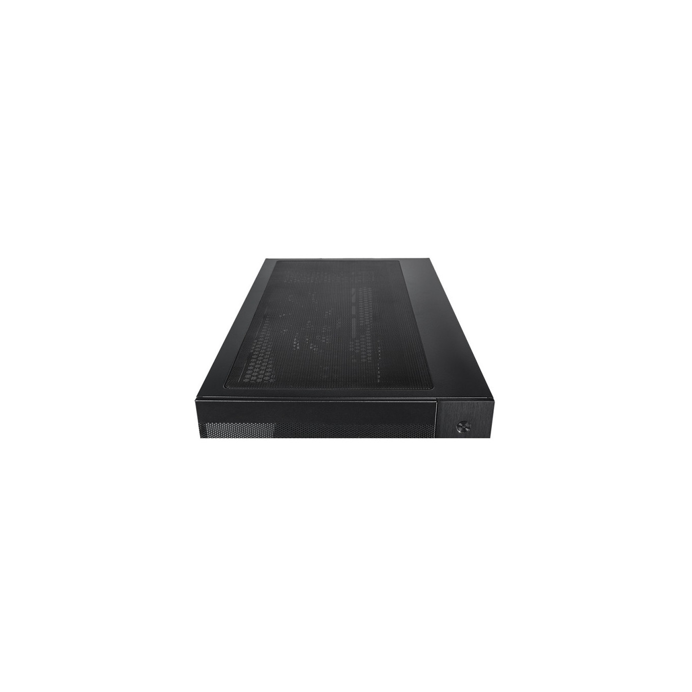 Chieftec Visio Air Mesh GM-30B-M-OP - Black mATX Cube Case, USB-C, 360mm Top Radiator, 410mm GPU, 175mm CPU Cooler