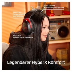 HyperX Cloud III S Wireless Gaming Headset Black/Red (Boxed) — Buy in Cyprus with Fast Delivery