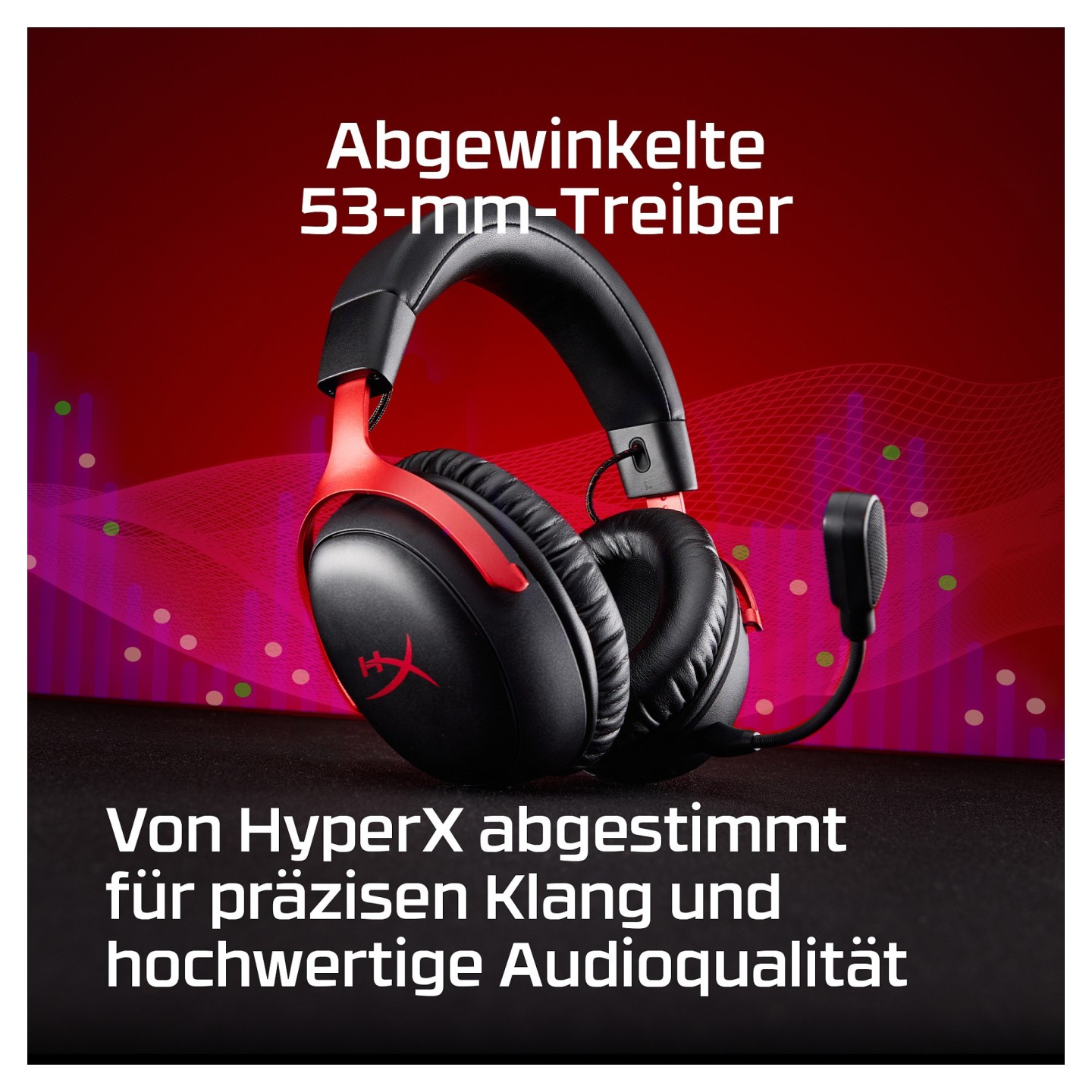 HyperX Cloud III S Wireless Gaming Headset Black/Red (Boxed) — Buy in Cyprus with Fast Delivery