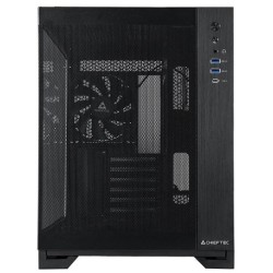 Buy Chieftec Visio Air Mesh GM-30B-M-OP - Black mATX Cube Case, USB-C, 360mm Top... in Cyprus, Nicosia, Limassol, Larnaka, Pafos