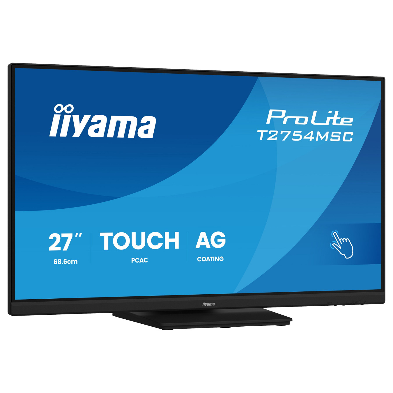 iiyama 68.6cm (27') T2754MSC-B2AG 16:9 M-Touch VGA+HDMI — Buy in Cyprus with Fast Delivery