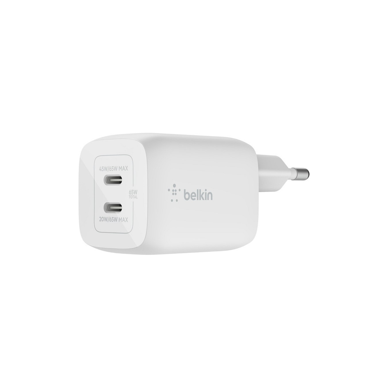 Belkin 65W Dual USB-C GaN Ladegerät mit Power Deliver und PPS — Buy in Cyprus with Fast Delivery