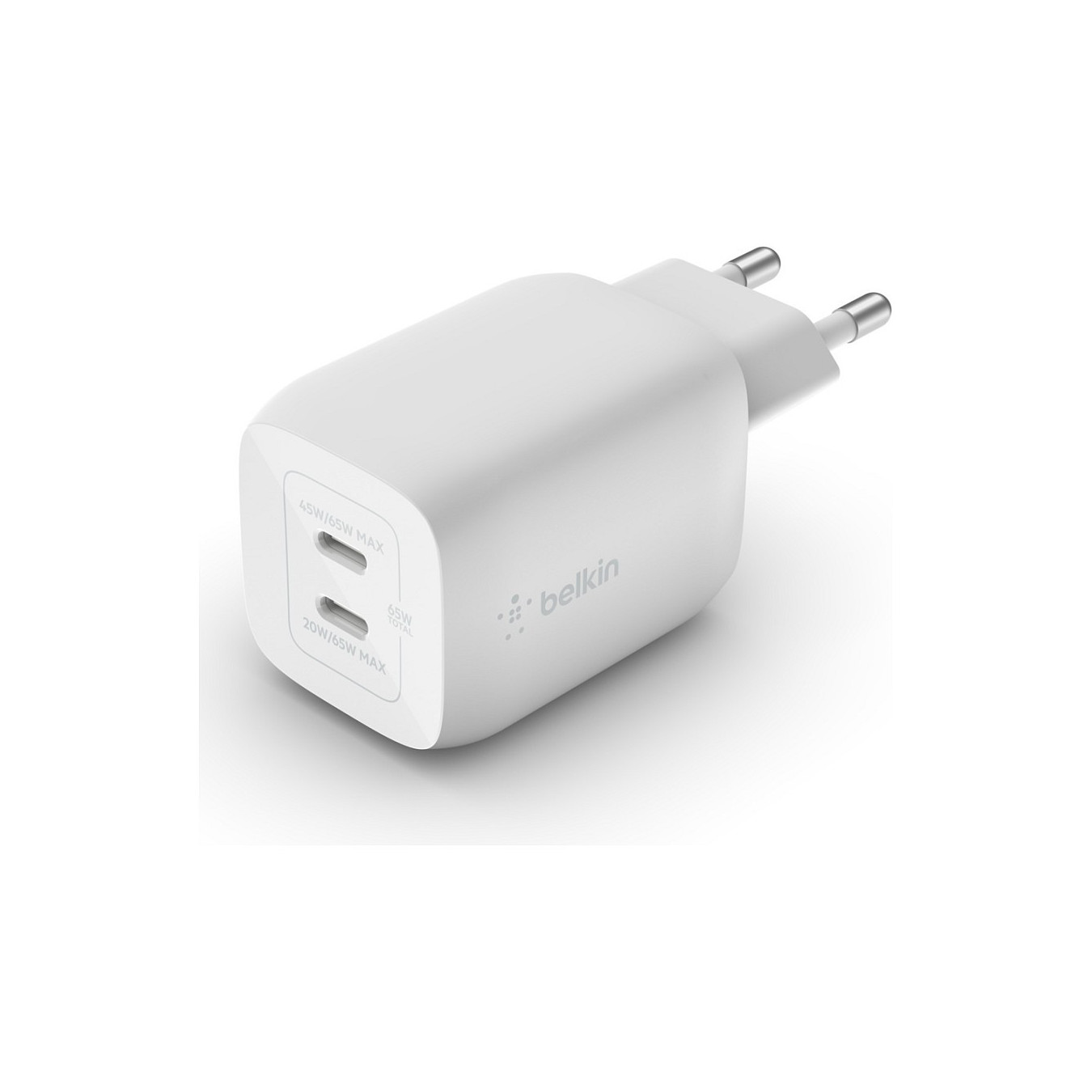 Belkin 65W Dual USB-C GaN Ladegerät mit Power Deliver und PPS — Buy in Cyprus with Fast Delivery