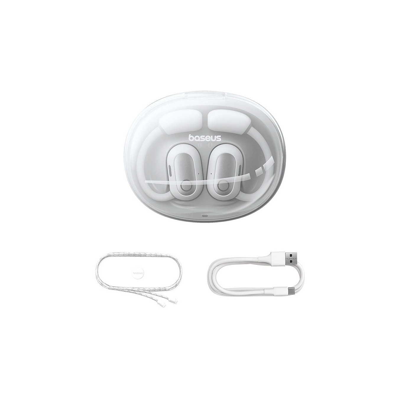 Baseus Eli Sport 1 Open-Ear TWS Earbuds white — Buy in Cyprus with Fast Delivery