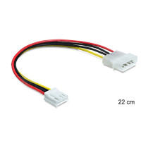 Stromkabel Delock Molex 4pin - to Floppy — Buy in Cyprus with Fast Delivery