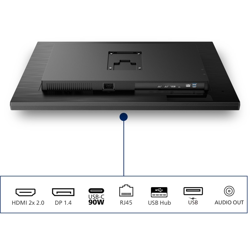 Buy Philips 32B1U3900 - 31.5in 4K UHD VA Monitor, HDMI/DP/USB-C, Black in Cyprus, Nicosia, Limassol, Larnaka, Pafos