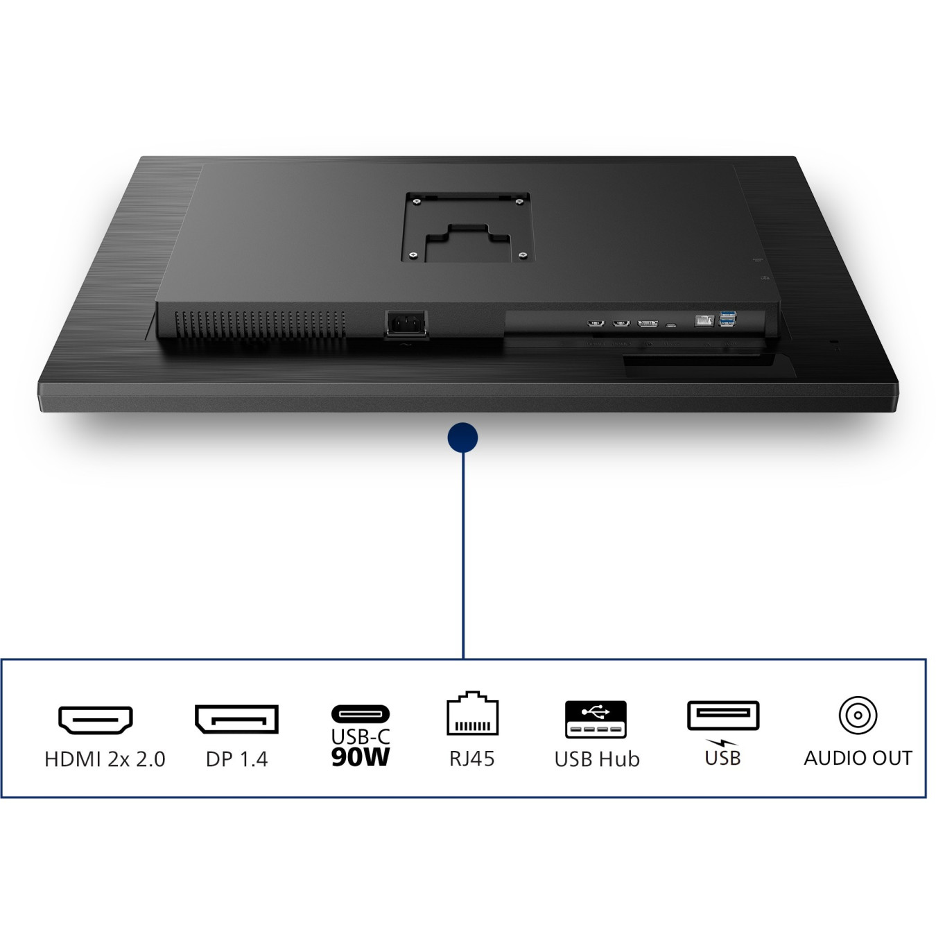 Philips 32B1U3900 - 31.5in 4K UHD VA Monitor, HDMI/DP/USB-C, Black — Buy in Cyprus with Fast Delivery