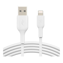Belkin Lightning Lade Sync Kabel PVC. mfi zertifiziert 1m weiß — Buy in Cyprus with Fast Delivery