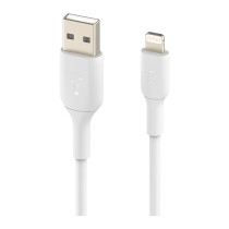 Belkin Lightning Lade Sync Kabel PVC. mfi zertifiziert 1m weiß — Buy in Cyprus with Fast Delivery