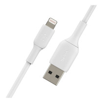 Belkin Lightning Lade Sync Kabel PVC. mfi zertifiziert 1m weiß — Buy in Cyprus with Fast Delivery