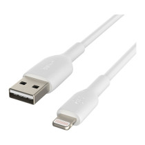Belkin Lightning Lade Sync Kabel PVC. mfi zertifiziert 1m weiß — Buy in Cyprus with Fast Delivery