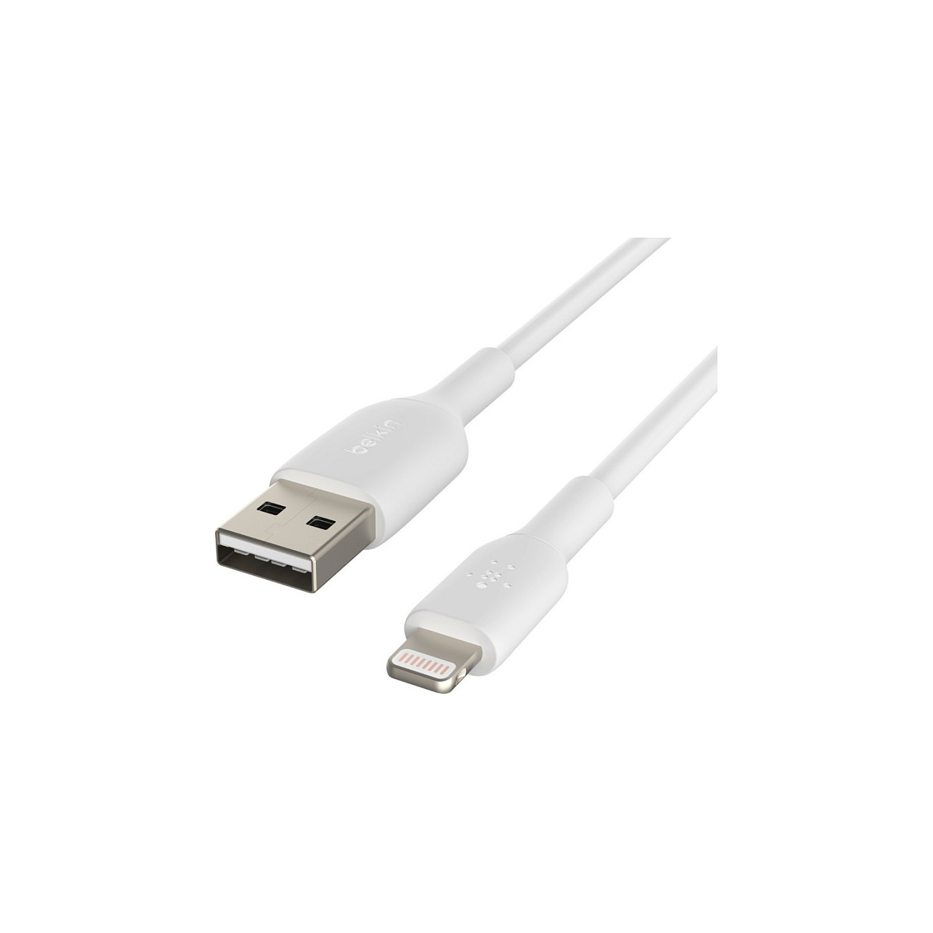 Belkin Lightning Lade Sync Kabel PVC. mfi zertifiziert 1m weiß — Buy in Cyprus with Fast Delivery