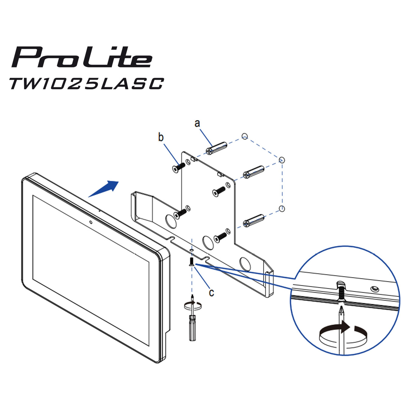 iiyama 25.5cm (10.1') TW1025LASC-B3PNR 16:10 M-Touch IPS — Buy in Cyprus with Fast Delivery