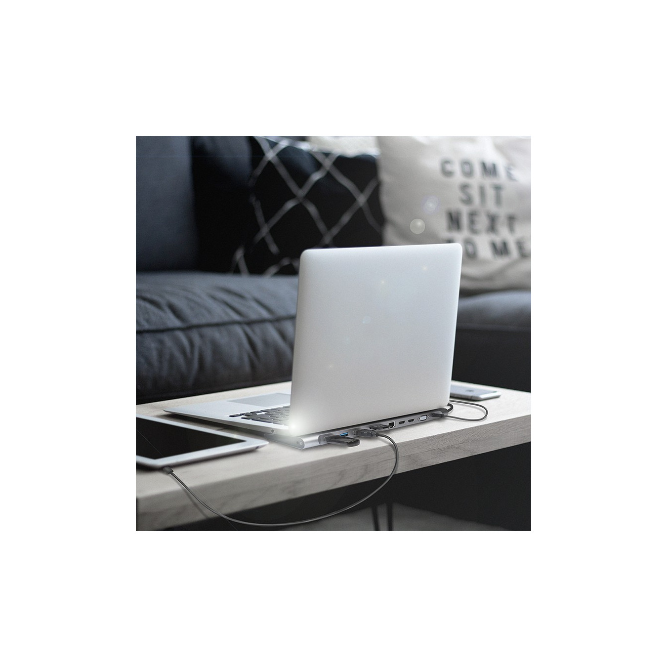 LogiLink UA0373 USB-C 11-in-1 Docking Station 100W PD | HDMI, VGA, Ethernet — Armenius Store Cyprus