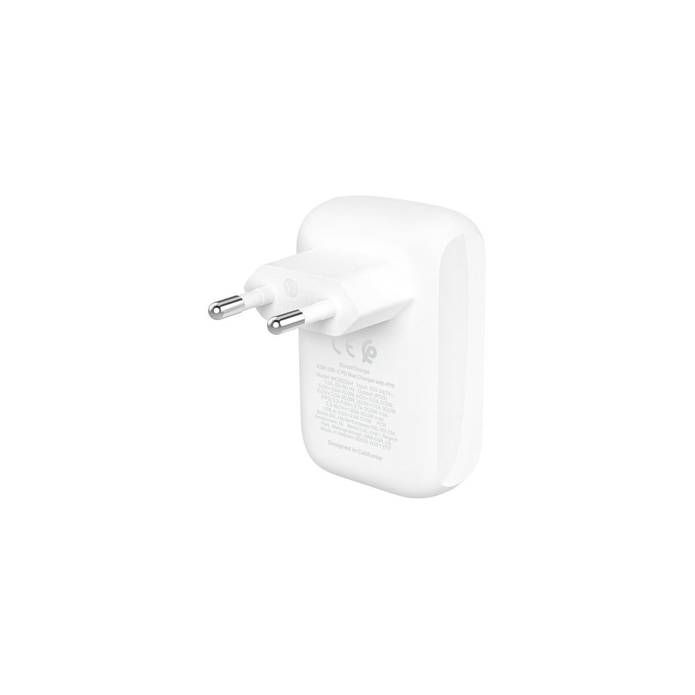Belkin BOOST CHARGE 42W Dual Ladegerät mit PD+PPS. w — Buy in Cyprus with Fast Delivery