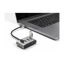 DELOCK 4 Port USB 3.2 Gen 1 Hub mit USB Type-C Anschluss - USB Typ-A Buchsen oben — Buy in Cyprus with Fast Delivery