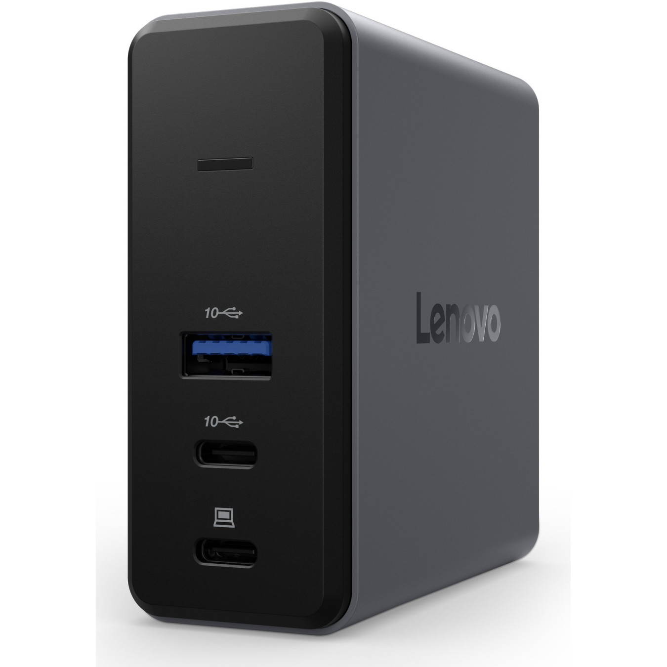 Lenovo X9 GaN Charging Dock - X9 - 60W USB-C PD, 2x USB-C, HDMI 4K@60Hz, MicroSD, Grey — Buy in Cyprus with Fast Delivery