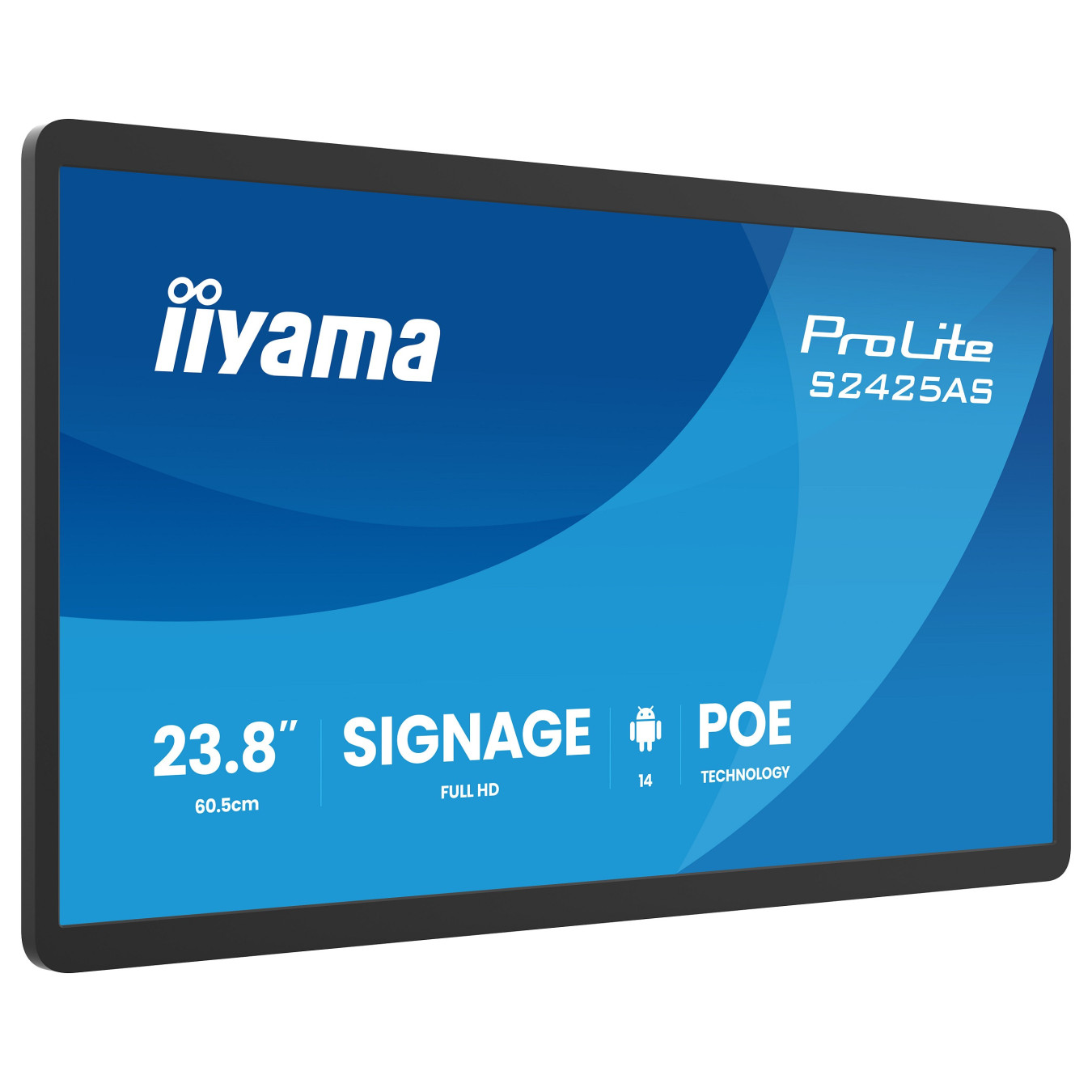 iiyama 60.5m (23.8') S2425AS-B1P 16:9 USB-C IPS — Buy in Cyprus with Fast Delivery
