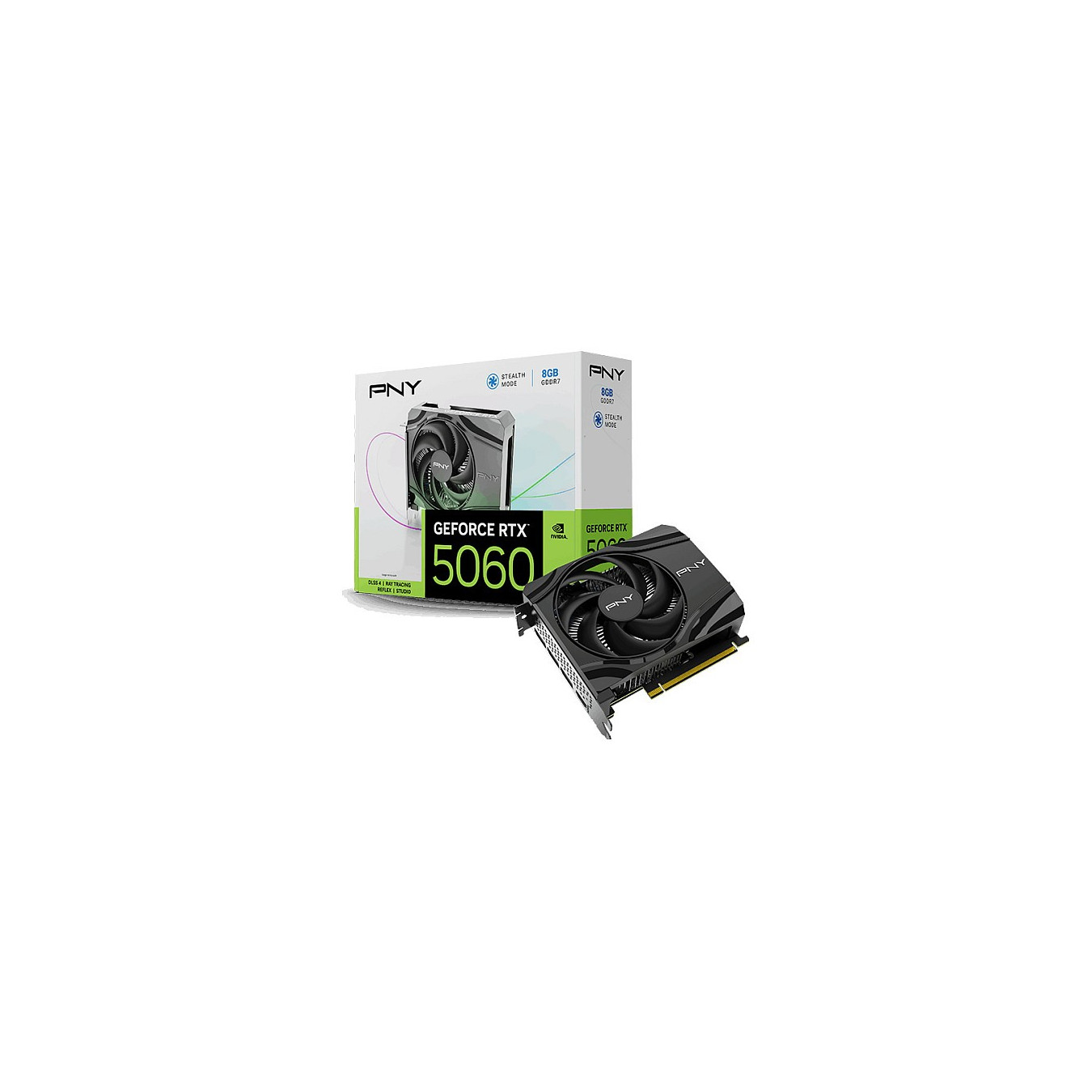 RTX 5060 8GB PNY Single Fan GDDR7 1 Fan — Buy in Cyprus with Fast Delivery