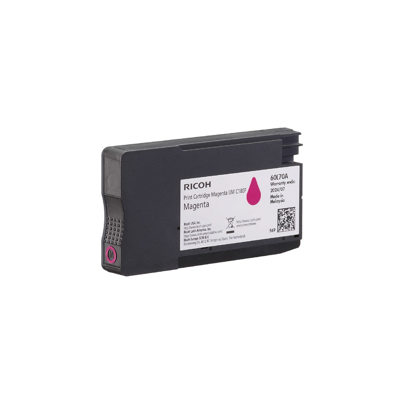 Ricoh Tinte 408519 Magenta IJM C180F — Buy in Cyprus with Fast Delivery