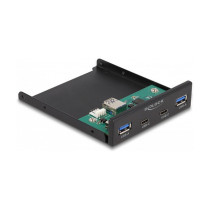DELOCK 8.89cm 3.5Zoll USB 3.2 Gen 1 Front Panel 2 x USB Type-C + 2 x USB Typ-A — Buy in Cyprus with Fast Delivery