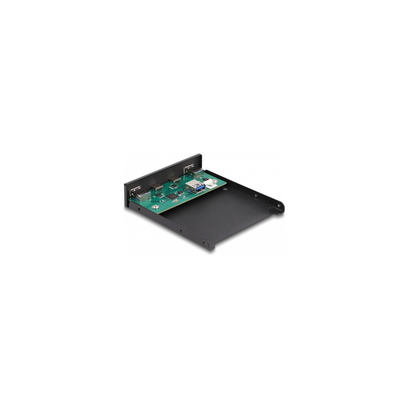 DELOCK 8.89cm 3.5Zoll USB 3.2 Gen 1 Front Panel 2 x USB Type-C + 2 x USB Typ-A — Buy in Cyprus with Fast Delivery