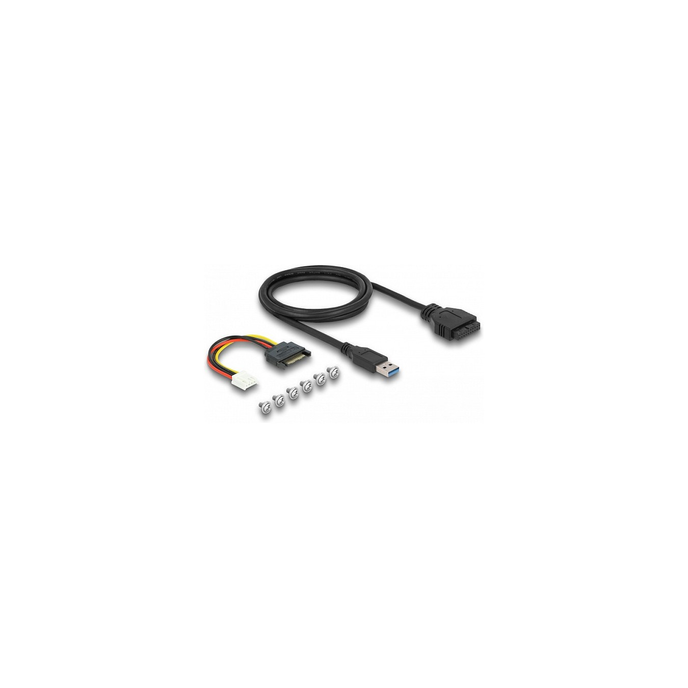 DELOCK 8.89cm 3.5Zoll USB 3.2 Gen 1 Front Panel 2 x USB Type-C + 2 x USB Typ-A — Buy in Cyprus with Fast Delivery