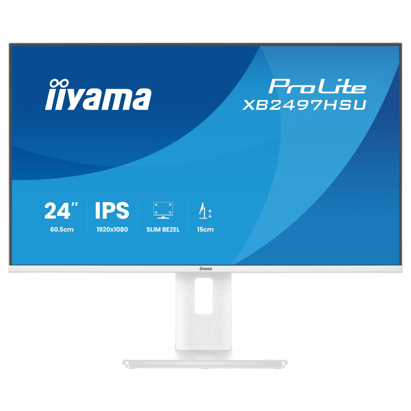 iiyama ProLite XB2497HSU-W1 Monitor 60.5 cm (24') weiß — Buy in Cyprus with Fast Delivery