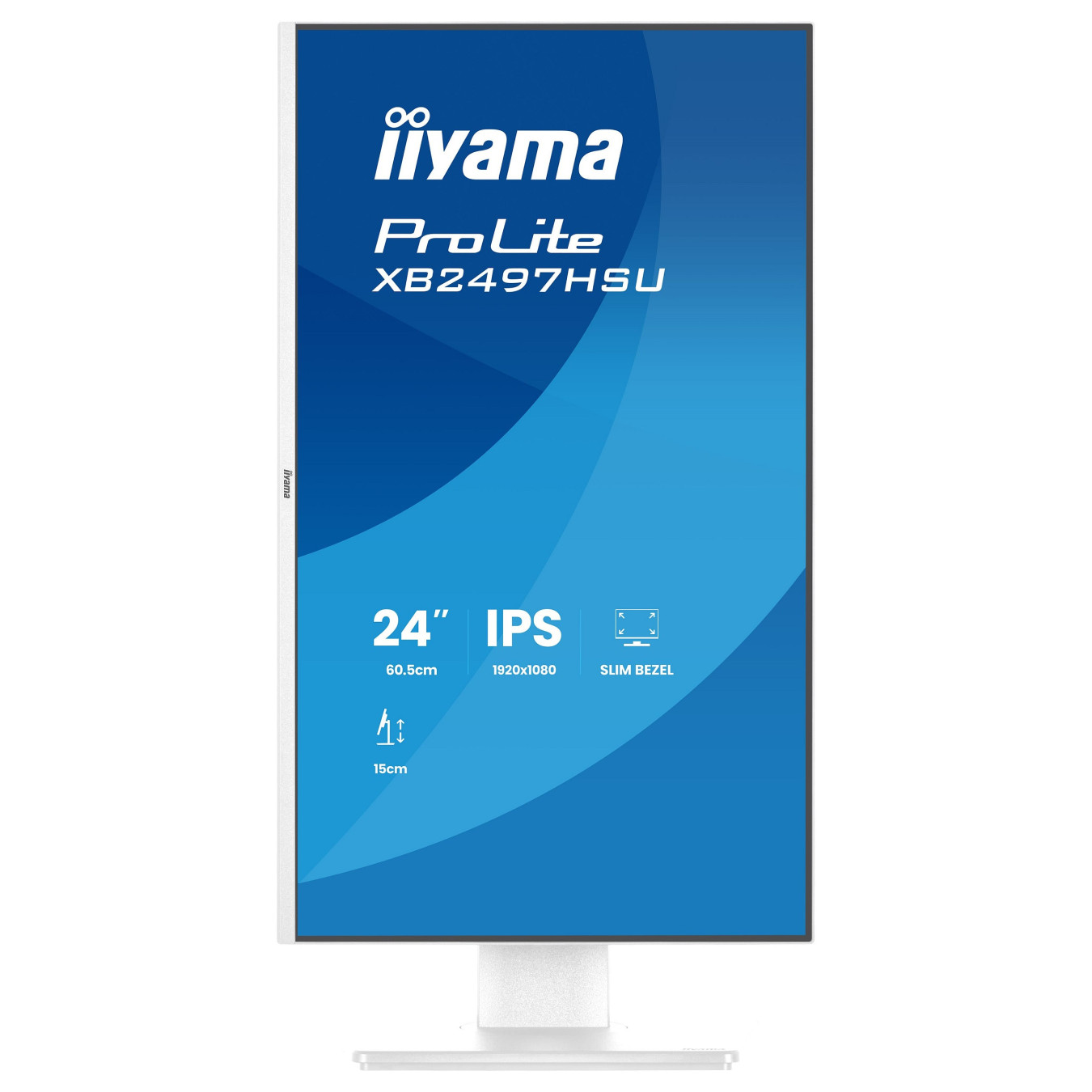 iiyama ProLite XB2497HSU-W1 Monitor 60.5 cm (24') weiß — Buy in Cyprus with Fast Delivery