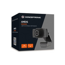 CONCEPTRONIC Webcam USB-A2.0 90° 1080P 30Hz FullHD +Mikro sw — Buy in Cyprus with Fast Delivery