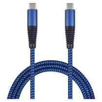 2GO USB Lade- Datenkabel USB Type-C - USB Type-C 1m blau — Buy in Cyprus with Fast Delivery